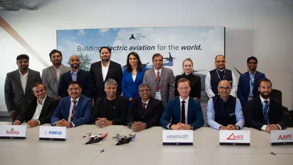 ePlane and its supplier partners at the Farnborough signing